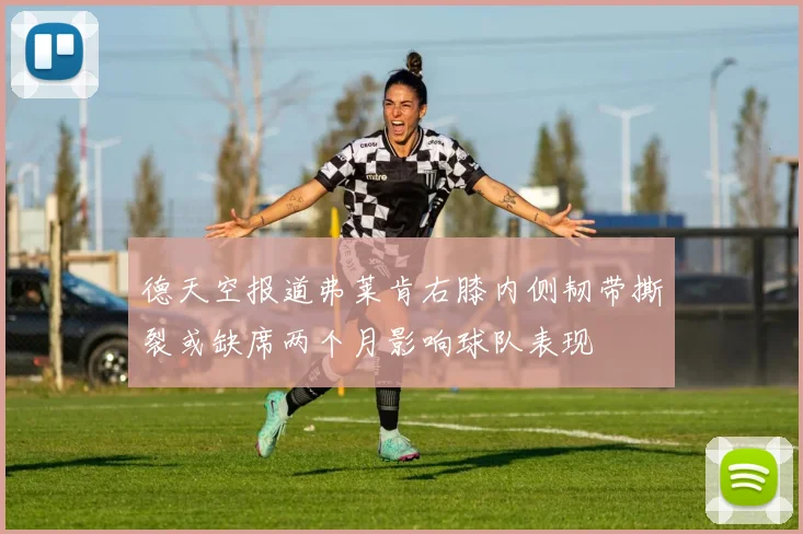 德天空报道弗莱肯右膝内侧韧带撕裂或缺席两个月影响球队表现